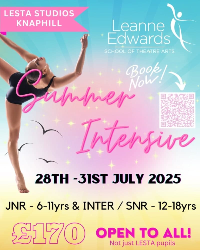 LESTA Summer Intensive 2026 poster